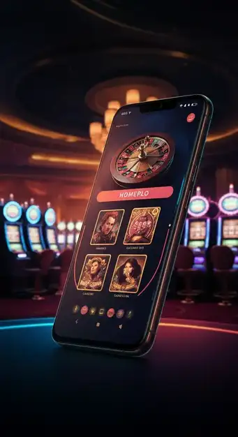 Beep Beep Casino Startseite mit farbenfrohen Slot-Symbolen und Anmeldefenster für neue Spieler